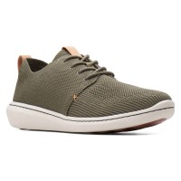 обувки,мъжки,маратонки,clarks,shoes,step,urban,mix,trainers,khaki,(green)