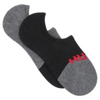 чорапи,мъжки,чорапи,hugo,low,cut,block,socks,2,pairs,black,(black)