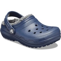 детски,сандали,и,чехли,crocs,classic,lined,clogs,blue,(navy,charcoal)