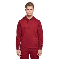 суичър,мъжки,пуловери,build,your,brand,basic,hoodie,burgundy,(red)
