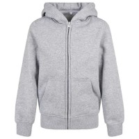 блуза,детски,блузи,build,your,brand,organic,basic,full,zip,sweatshirt,heather,grey,(grey)