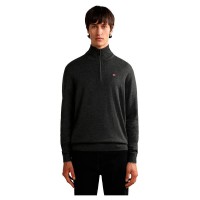 блуза,мъжки,пуловери,napapijri,damavand,4,sweater,black,(dark,grey,melange)