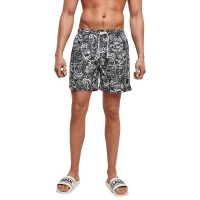 бански,гащета,мъжки,бански,костюми,urban,classics,pattern,swimming,shorts,black,(tattoo)