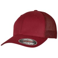 шапка,всички,шапки,flexfit,mesh,trucker,cap,red,(cranberry)