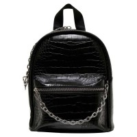 раница,раници,urban,classics,croco,synthetic,backpack,black