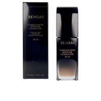 ексфолианти,kanebo,sensai,sensai,flawless,satin,foundation,spf20,204,honey,beig,30ml,orange,(orange)
