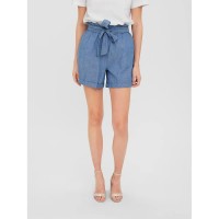 къси,панталони,мъжки,панталони,дамски,панталони,vero,moda,paulina,paperbag,high,waist,shorts,blue,(medium,blue,denim)