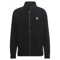 блуза,мъжки,пуловери,adidas,originals,adicolor,classics,trefoil,teddy,full,zip,sweatshirt,black