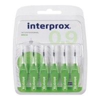 хигиена,аксесоари,interprox,4g,micro,blister,6u,toothbrushs,unico,(green)