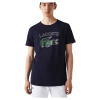 тениска,мъжки,тениски,lacoste,th9299,00,short,sleeve,t,shirt,black,(navy)