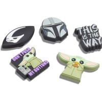 обувни,аксесоари,jibbitz,disneys,the,mandalorian,pin,5,units,golden
