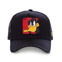 шапка,всички,шапки,capslab,looney,tunes,daffy,duck,cap,black,red,(black)