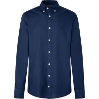 риза,с,дълъг,ръкав,мъжки,ризи,hackett,garment,dyed,oxford,long,sleeve,shirt,navy,blazer,(blue)