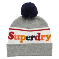 шапка,всички,шапки,superdry,vintage,classic,logo,beanie,grey,(grey,marl,multi)
