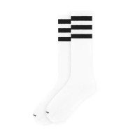 чорапи,дамски,чорапи,american,socks,old,school,long,socks,white,black,(white)