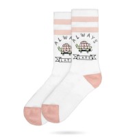 чорапи,мъжки,чорапи,дамски,чорапи,american,socks,always,late,cotton,half,long,socks,white,(white,beige)