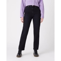 дънки,дамски,панталони,wrangler,wild,west,jeans,prudence,(black)