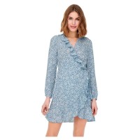 рокля,дамски,поли,и,рокли,only,carly,wrap,long,sleeve,short,dress,blue,(cashmere,blue)