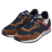 маратонки,мъжки,маратонки,дамски,маратонки,pepe,jeans,london,one,basic,trainers,blue,(cognac)