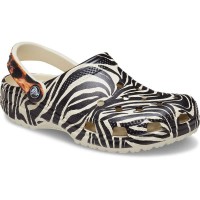 мъжки,сандали,мъжки,джапанки,и,чехли,crocs,classic,animal,remix,clogs,bone,multi,animal,(black)
