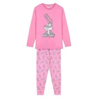 пижама,мъжки,пижами,cerdá,looney,tunes,pyjama,pink,(pink)
