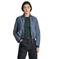 яке,дамски,якета,и,палта,g,star,padded,drawstring,bomber,jacket,blue,(indigo)