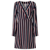 рокля,дамски,поли,и,рокли,pepe,jeans,ohisi,long,sleeve,dress,burnt,red,(blue)