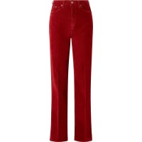 панталони,дамски,панталони,pepe,jeans,willa,cord,high,waist,pants,burnt,red,(red)