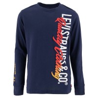 тениска,мъжки,тениски,дамски,тениски,levi´s,®,quality clothing,long,sleeve,t,shirt,blue,(naval,academy)