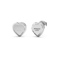 бижутерия,guess,fine,heart,jube01427jwrht,earrings,silver