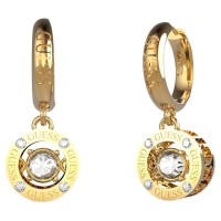 бижутерия,guess,solitaire,jube01463jwygt,earrings,golden,(gold)