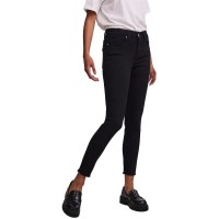 дънки,дамски,панталони,pieces,delly,skinny,jeans,black,denim,(black)