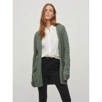 жилетка,дамски,пуловери,дамски,плетени,дрехи,vila,viril,cardigan,laurel,wreath,(grey)