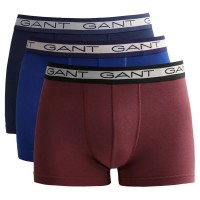 боксерки,мъжко,бельо,gant,basic,boxers,3,units,plumped,red,(multicolor)