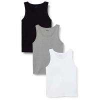 мъжко,бельо,boss,classic,sleeveless,base,layer,3,units,assorted,pre,pack,(multicolor)