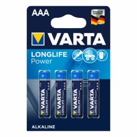 батерии,varta,ir03,aaa,alkaline,battery,4,units,blue,(blue,silver)
