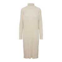 рокля,дамски,поли,и,рокли,yas,mavi,roll,neck,long,sleeve,midi,dress,beige,(birch)