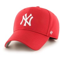 шапка,всички,шапки,47,mlb,new,york,yankees,raised,basic,mvp,cap,red,(red)
