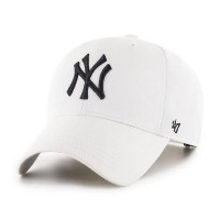 шапка,всички,шапки,47,mlb,new,york,yankees,raised,basic,mvp,cap,white,(white)
