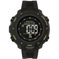 часовник,часовници,nautica,nai19523g,watch,silver,(black)