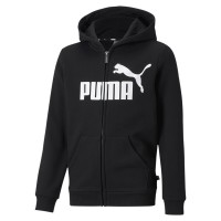 блуза,детски,блузи,puma,essential,full,zip,sweatshirt,black