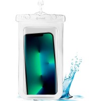 други,аксесоари,muvit,for,change,recycle,teck,ip68,up,to,6.5´´,waterproof,phone,case,clear,(white)