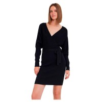 рокля,дамски,поли,и,рокли,vero,moda,hollyrem,curve,long,sleeve,short,dress,black