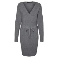 рокля,дамски,поли,и,рокли,vero,moda,hollyrem,curve,long,sleeve,short,dress,medium,grey,melange,(grey)