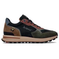 маратонки,мъжки,маратонки,avirex,av22m60622,trainers,brown,(green,black)