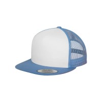 шапка,всички,шапки,flexfit,classique,plat,cap,sky,blue,white,sky,blue,(blue)