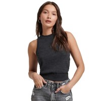 тениска,дамски,тениски,superdry,studios,merino,sleeveless,t,shirt,black,(dark,charcoal,marl)