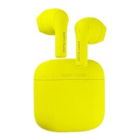 слушалки,слушалки,happy,plugs,bluetooth,wireless,earphones,yellow,(neon,yellow)