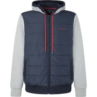 блуза,мъжки,пуловери,hackett,heritage,qlt,full,zip,sweatshirt,blue,grey,(navy,grey)