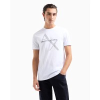 тениска,мъжки,тениски,armani,exchange,8nzt76,z8h4z,t,shirt,white